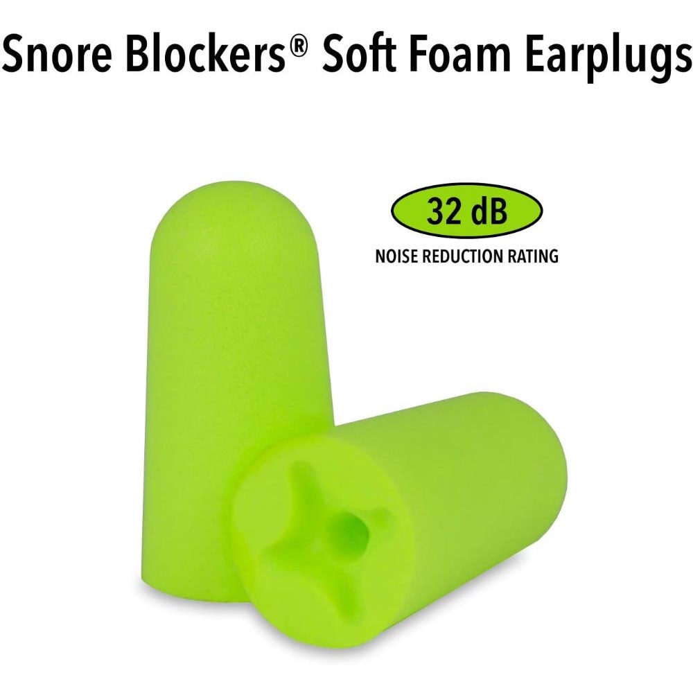 Protetor Auricular Macks Snore Blockers Verde Com 1 Par 32DB | Shopee ...