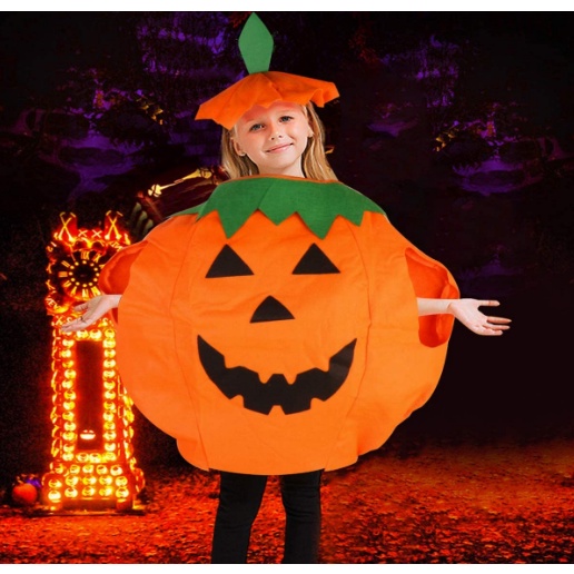 Trajes de abóbora fantasia halloween