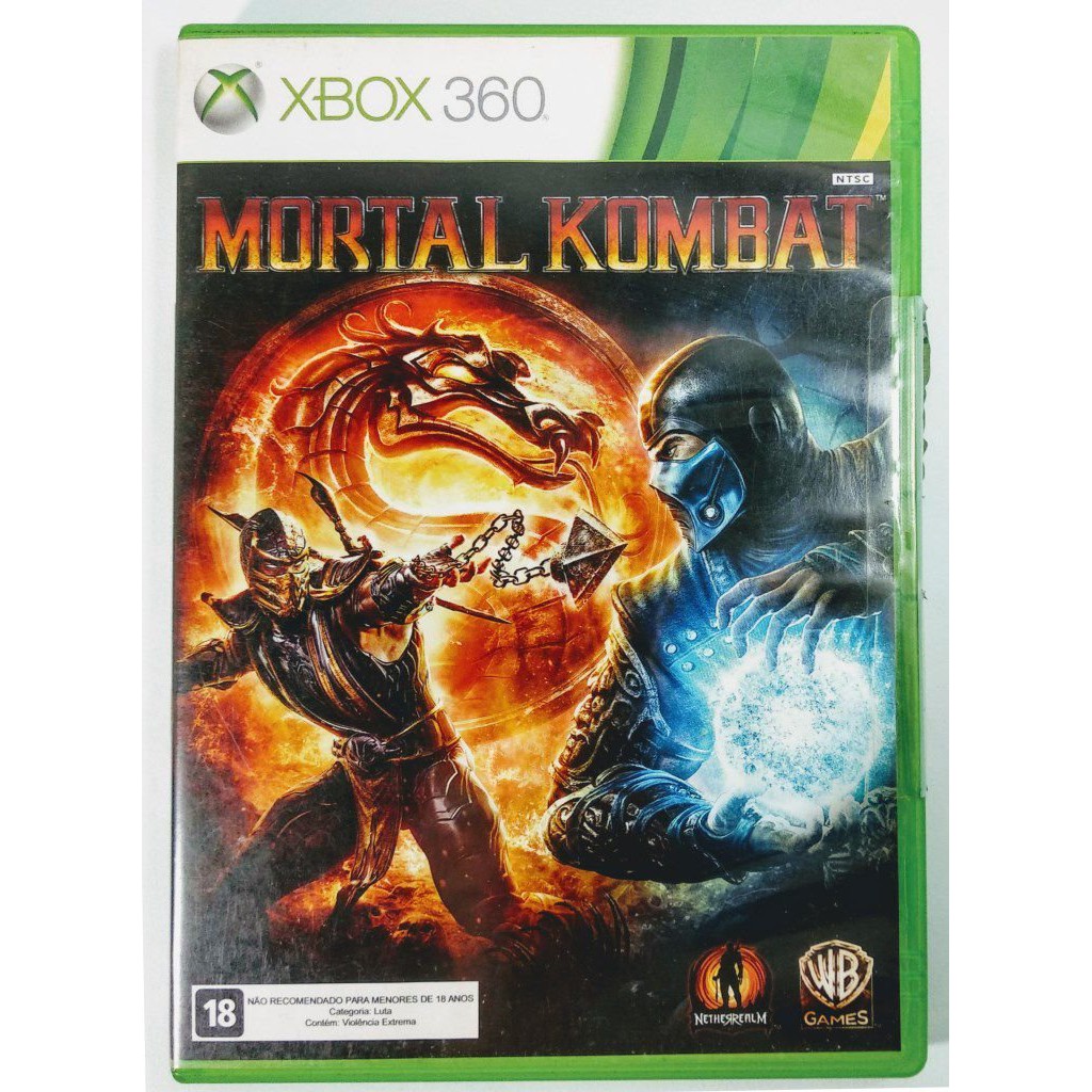 Jogos Xbox 360 Mortal Combate: comprar mais barato no Submarino