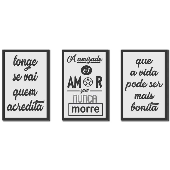 Plaquinhas Decorativas Pe As Amizade Amor Shopee Brasil