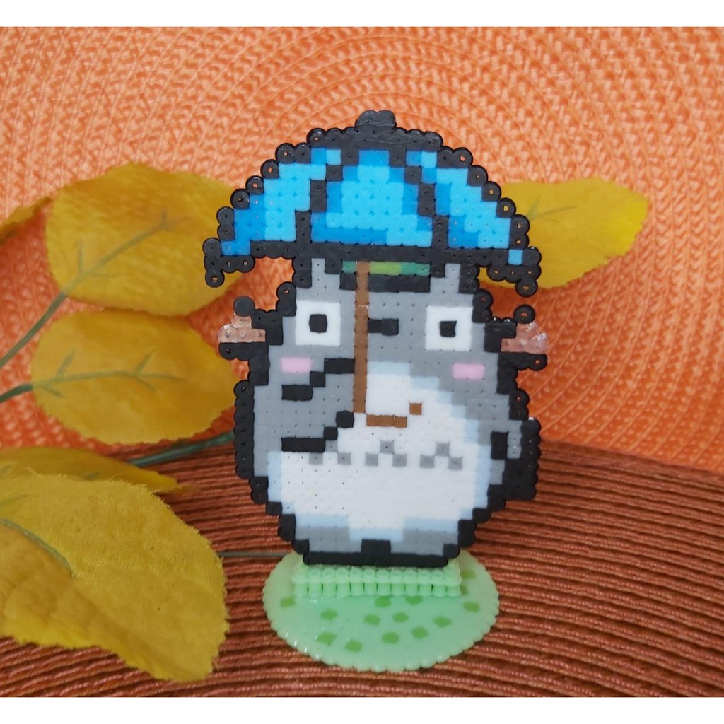 Action Figure Pixel Art Totoro - Coleção Ghibli | Shopee Brasil