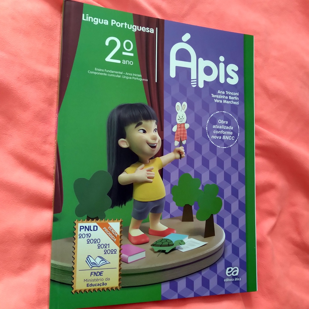 LÍNGUA PORTUGUESA - ÁPIS - 2º ano | Shopee Brasil