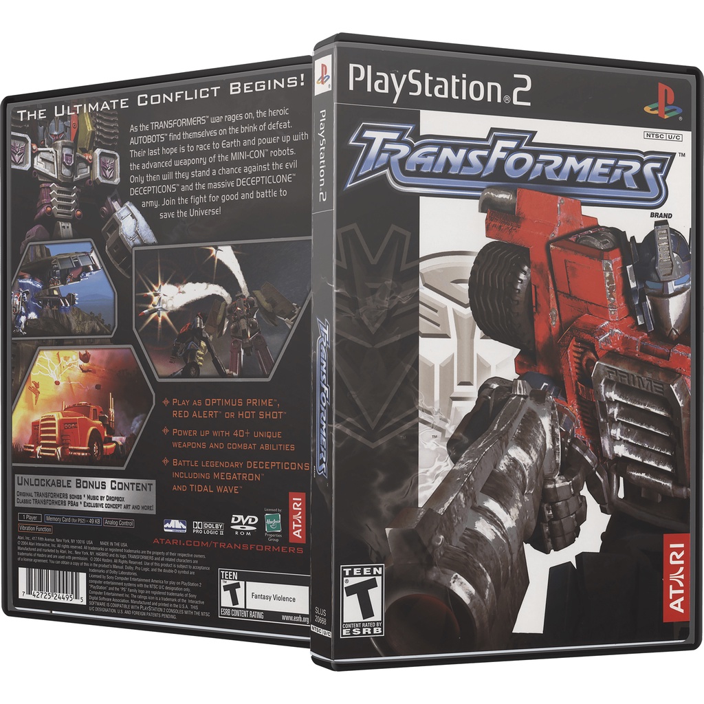 Transformers (USA) para ps2 | Shopee Brasil