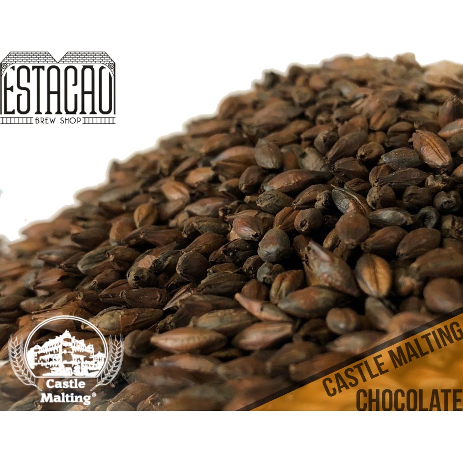 Malte CHOCOLATE belga CASTLE MALTING 100gr Shopee Brasil