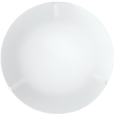 Plafon Lustre Sobrepor 30 cm 2 lâmpadas LED Base Alumínio Soquete E27 redondo 404 fosco