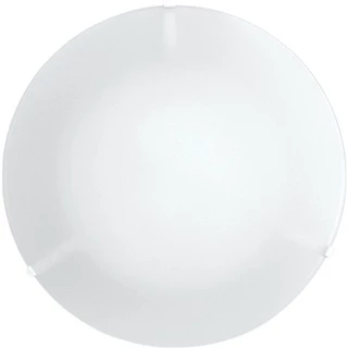 Plafon Lustre Sobrepor 30 cm 2 lâmpadas LED Base Alumínio Soquete E27 redondo 404 fosco