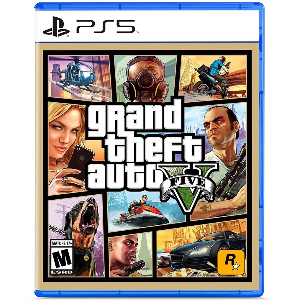 Grand Theft Auto V GTA 5 PS5 Midia Fisica