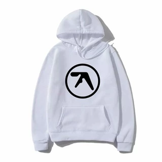 Moletom Canguru Aphex Twin Official Blusa De Frio Logo Música Capuz e Bolso Unissex