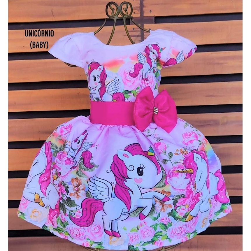 Vestido outlet tematico unicornio