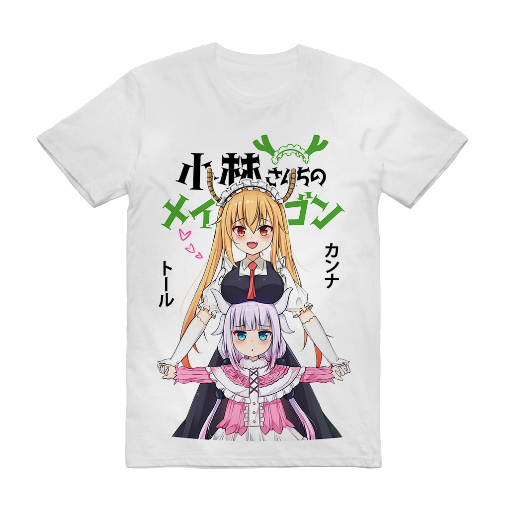 Camisa Exclusiva Kobayashi e Tohru - Kobayashi-san Chi no Maid Dragon