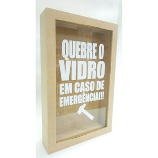 Quadro Frase Levanta Sacode a Poeira II - 40x40cm - Moldura Caixa Branco