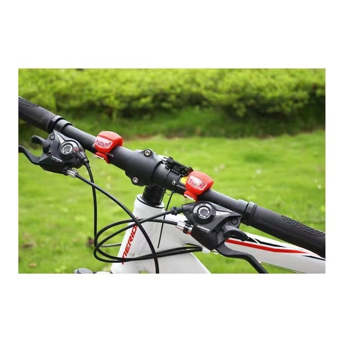 Lanterna, pisca de Led para bicicleta iluminação de segurança sinalização de alerta e farol