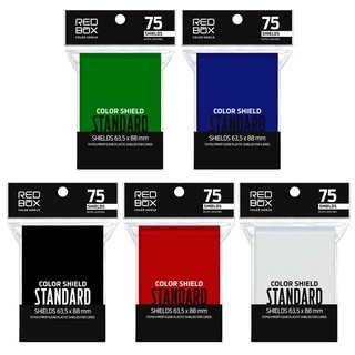 Sleeve Shield Pokemon, Magic e YuGiOh - RedBox Matte Colorido Original 63,5x88