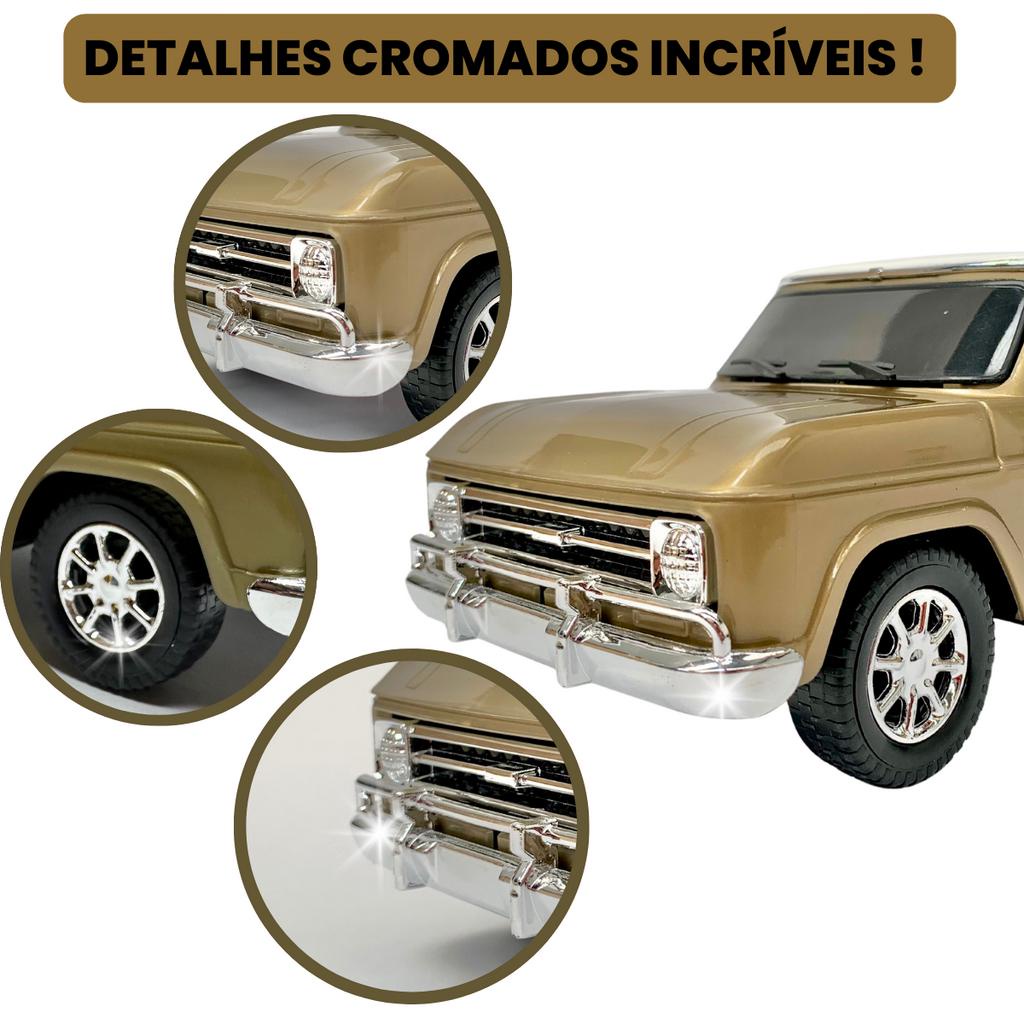 Chevrolet Montana Miniatura Caixinha de Som Funcional (Mini Carro