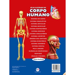 Livro Atlas Ilustrado Do Corpo Humano Shopee Brasil