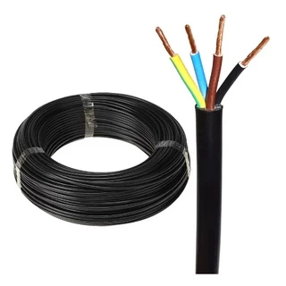 Cabo PP 4x1,5mm Fio 4 Vias Elétrico Flexível Por Metro