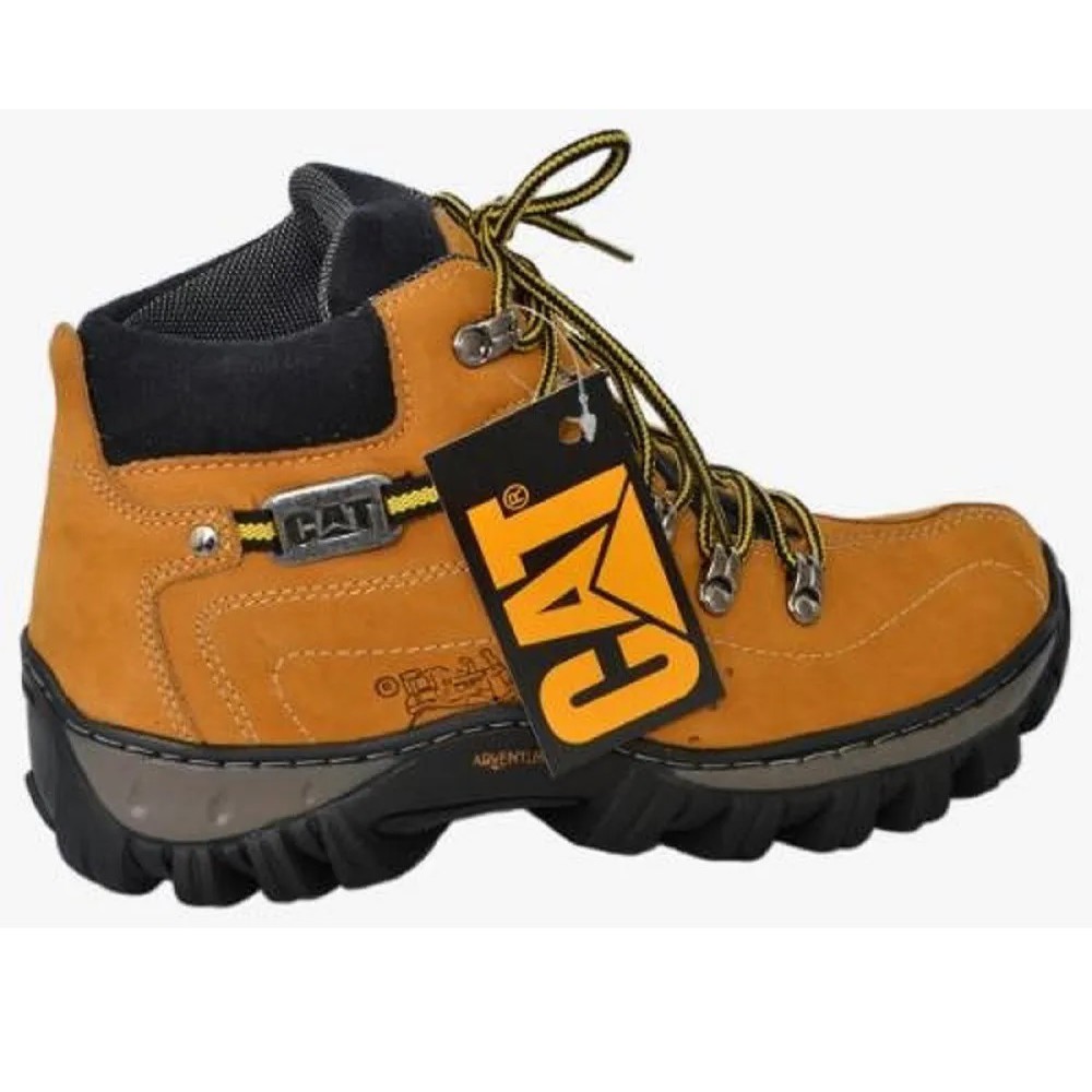 Bota Caterpillar Masculina de Couro Adventure Cat 9820 Original