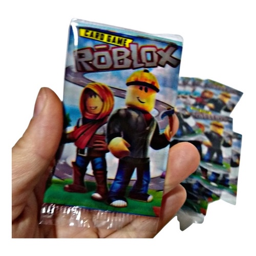 Kit 200 Cards Roblox = 50 Pacotinhos Figurinhas Coleção Bafô - Kids Think  Big - Figurinhas para Álbum - Magazine Luiza