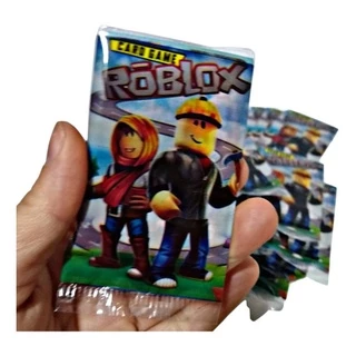 Kit 200 Cartinhas Roblox = 50 pcts Cards Bater Bafo Roblox em Oferta na Shopee