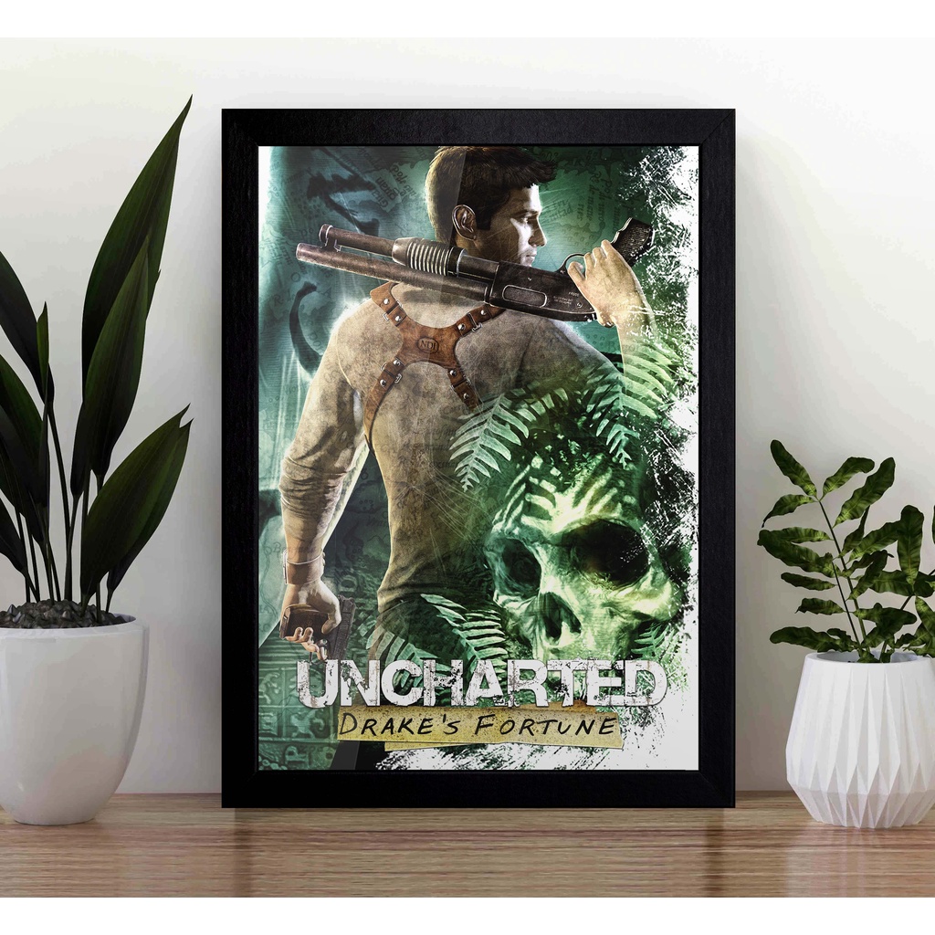 Poster popular Uncharted 1 2 3 4 Jogo do Filme Poster Berçário