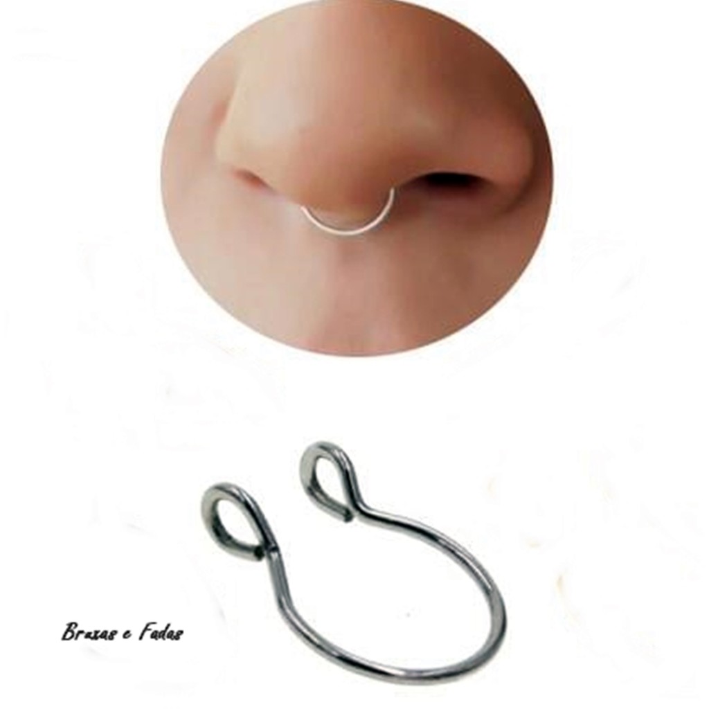 piercing sobrancelha falso em Promoção na Shopee Brasil 2023