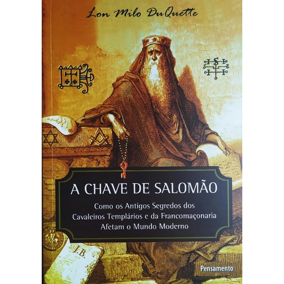 Livro: A Chave de Salomão - Lon Milo DuQuette | Shopee Brasil