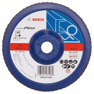 Disco De Lixa Flap Gr40 7 X 7/8 - Bosch