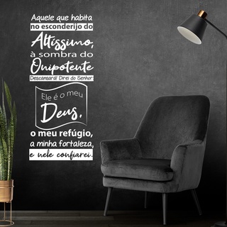 ADESIVO DECORATIVO SALMO 91 - Dexcolado