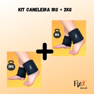 Kit caneleira de peso 1Kg+2Kg