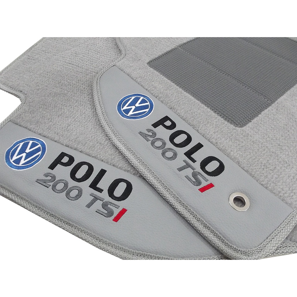 Jogo de Tapetes Polo Carpete Linha Premium Hitto