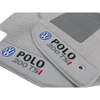 Jogo de Tapetes Polo Carpete Linha Premium Hitto