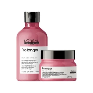 Kit L'Oréal Profession Pro Longer -Sh+Másc em Oferta na Shopee