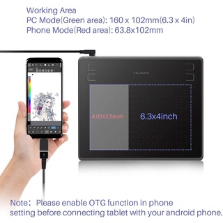 HUION UC02 Cabo cable para HS64/H430P/Tableta de Desenvolvimento