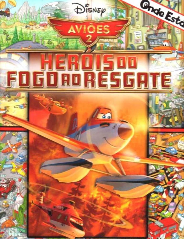 Livro Disney Aviões 2 Heróis Do Fogo Ao Resgate Shopee Brasil 