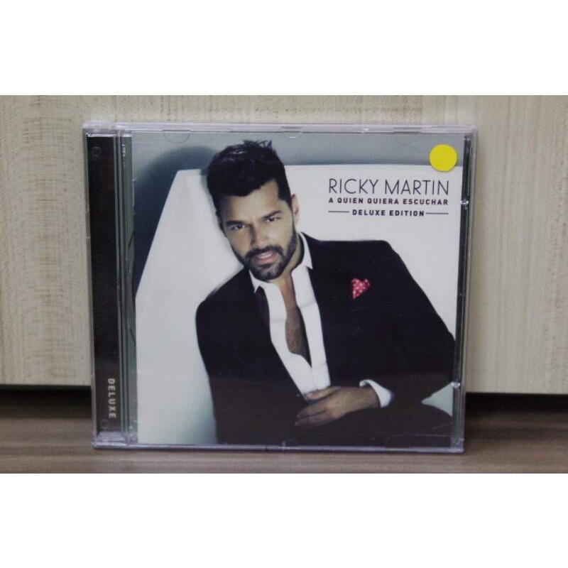 CD Ricky Martin - A Quien Quiera Escuchar Deluxe Edition | Shopee Brasil
