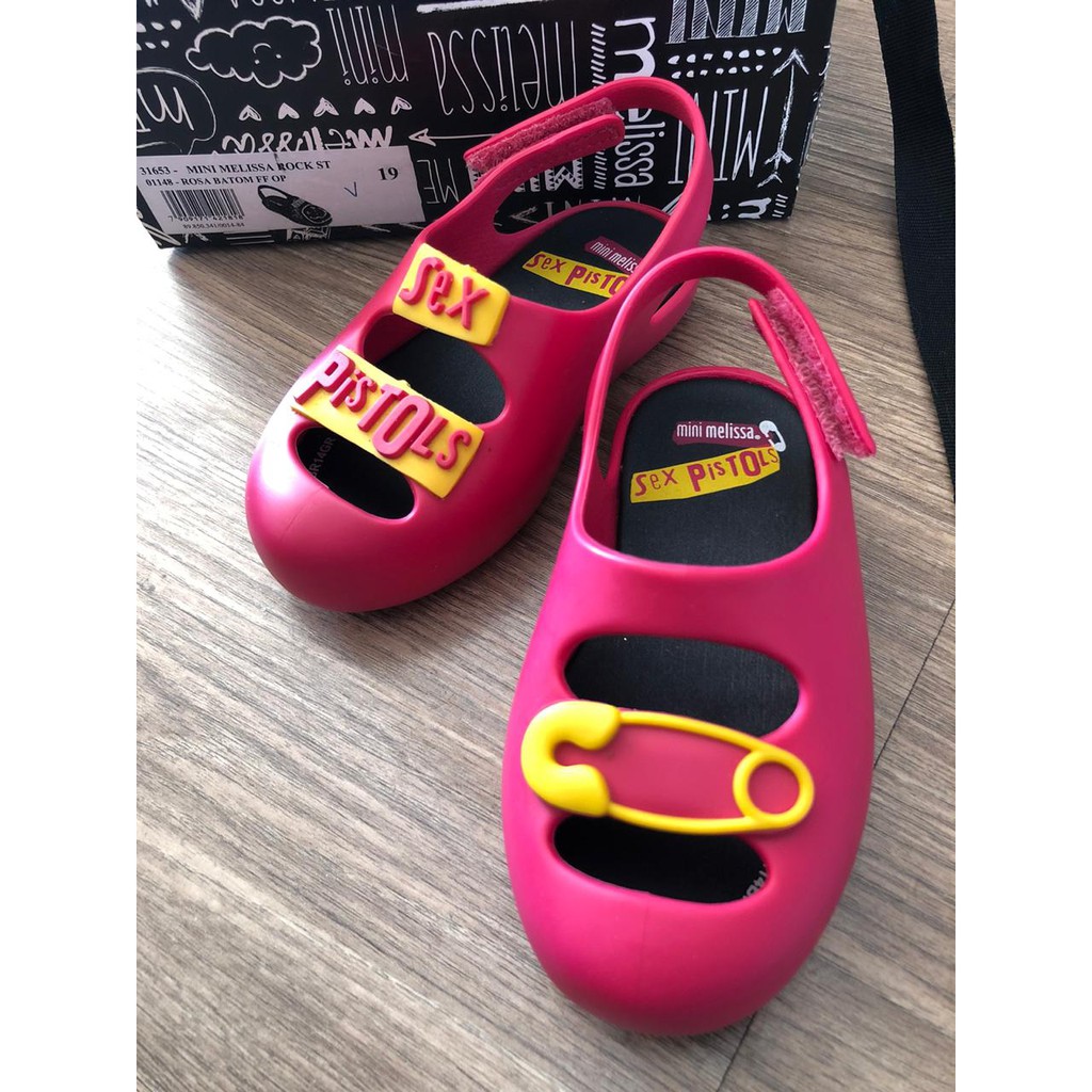 mini melissa sex pistols 19 Shopee Brasil 