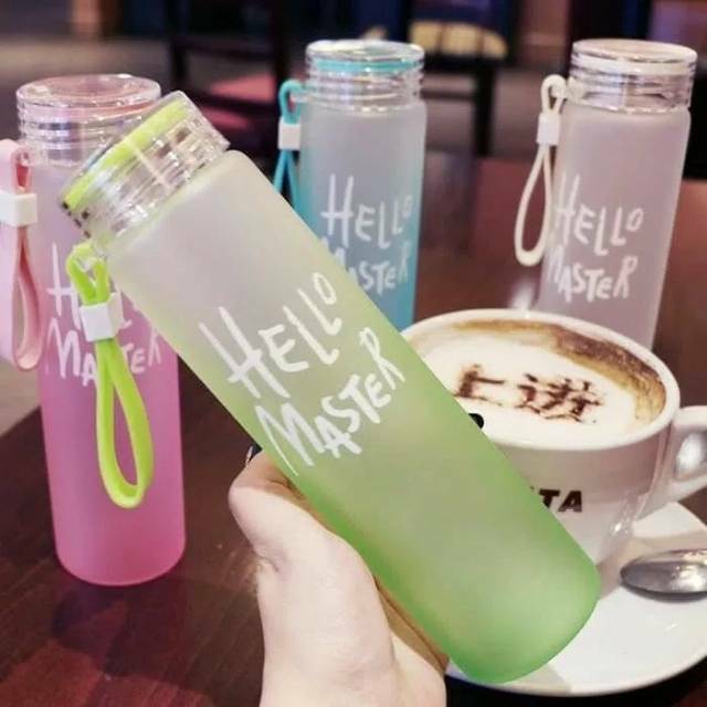 Garrafa Beber Plástico 480ml Hello Master | Shopee Brasil