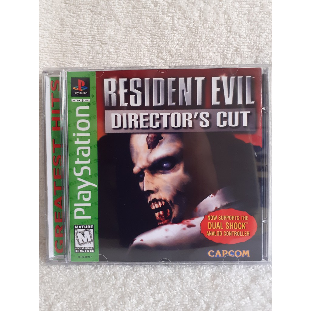 Resident Evil Directors Cut Jogo Reprô Para Playstation 1