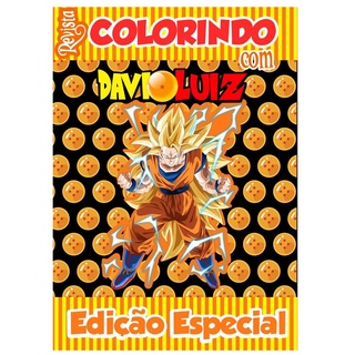 Revista Colorindo - Dragon Ball