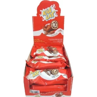Bolinho Redondo Kid Lat Chocolate e Chocolate Branco Caixa com 15 unidades de 38g