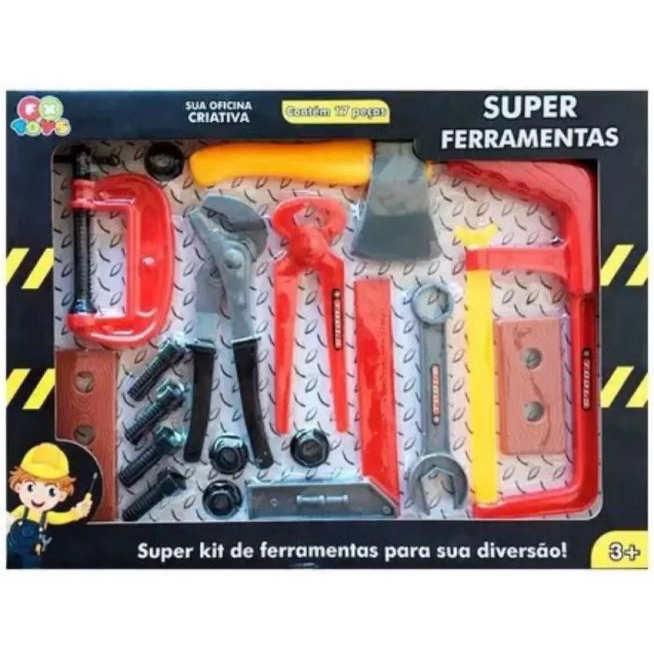 Conjunto de ferramentas de brinquedo para meninos - Ferramentas de  Construção Fingir Jogar,Brinquedos de ferramentas realistas com bateria,  conjunto de ferramentas para crianças, acessórios de Aeihevo