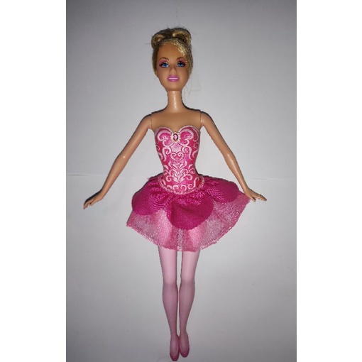 Boneca Barbie Eu Quero Ser Bailarina Morena Da Mattel Gjl58