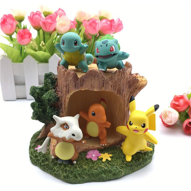 Personagem 4CM Pokemon Anime Action Toy Figura Modelo Charmander