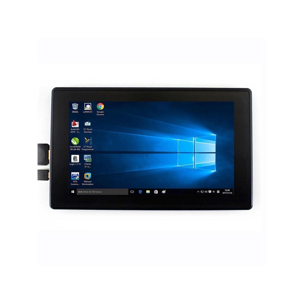 Display 7 Polegadas Waveshare c/ Case | Shopee Brasil