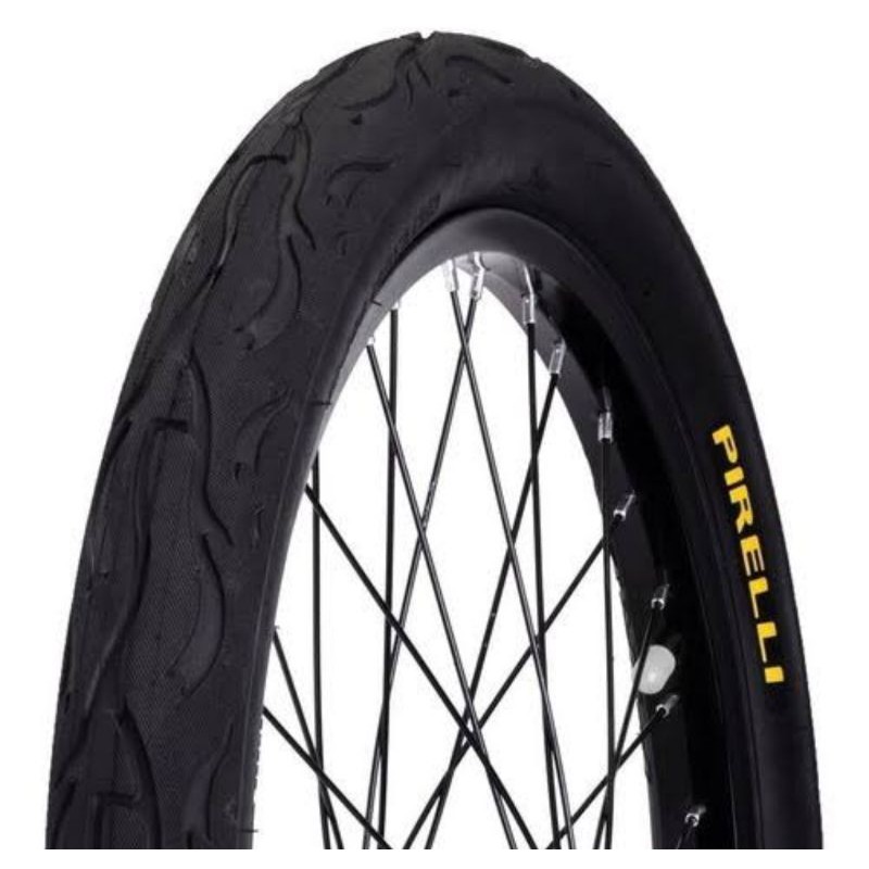 Pneu bicicleta aro 26 Pirelli tornado beta flame 26x2.125 balão Slick ...
