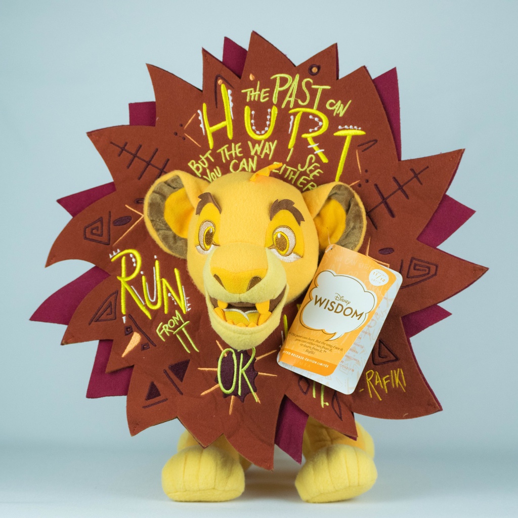 Pelucia Simba Wisdom Edição Limitada Disney Store | Shopee Brasil