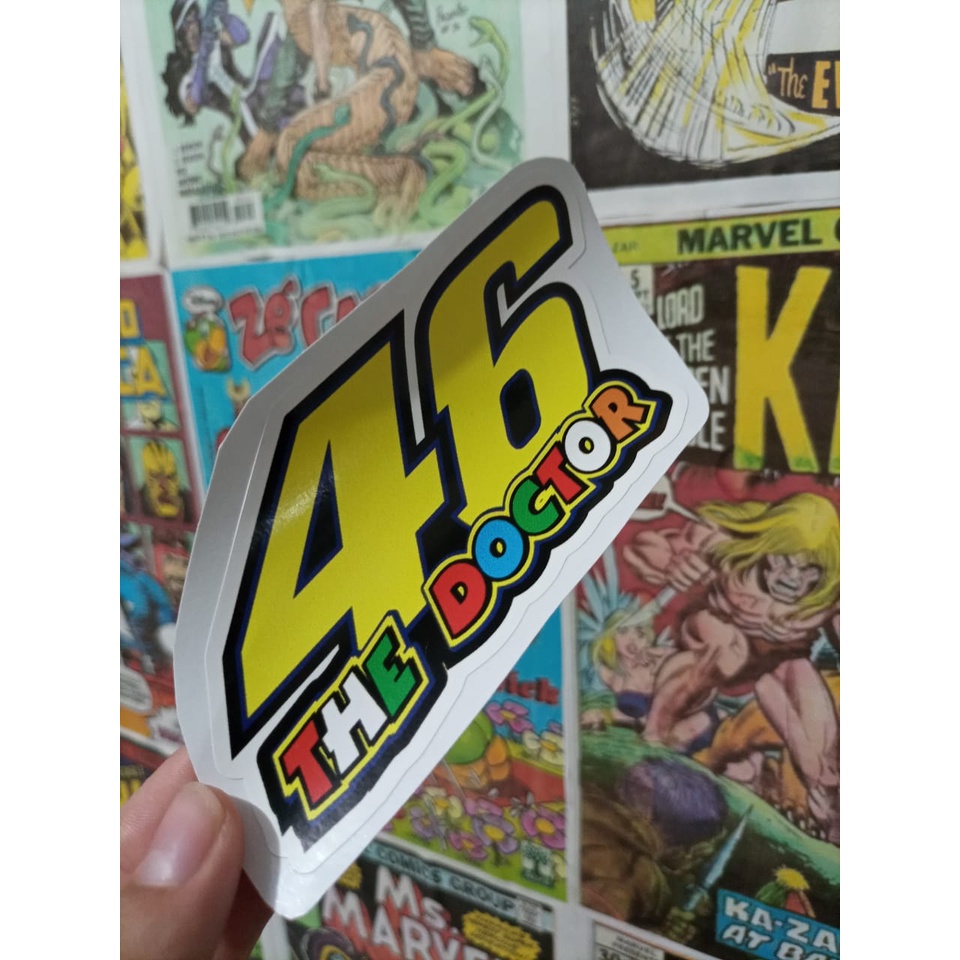 Adesivo 46 The Doctor | Shopee Brasil