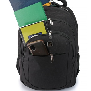 Mochila para Trabalho Reforçada Laptop Preta