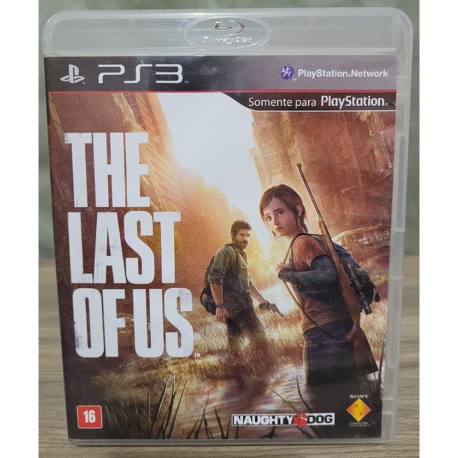 The last of us de ps3 mídia física, jogo sem riscos - Desconto no Preço