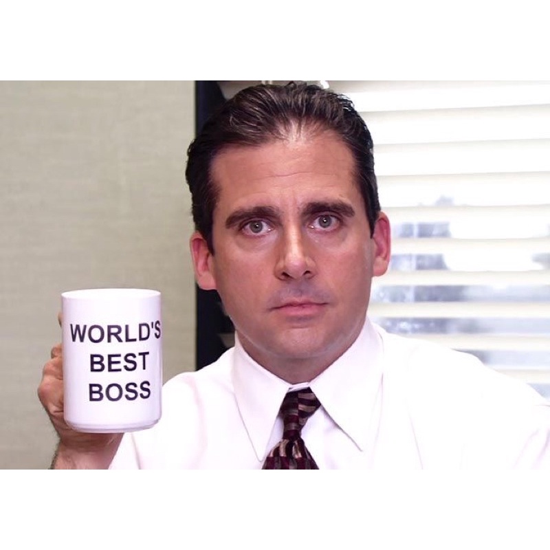 Caneca The Office Michael Scott Dunder Mifflin Paper Company Boss Best Boss Shopee Brasil